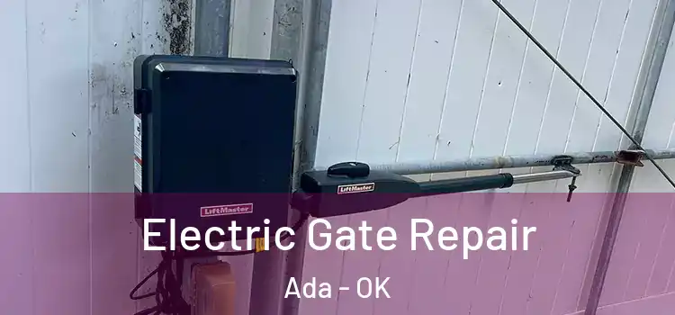 Electric Gate Repair Ada - OK