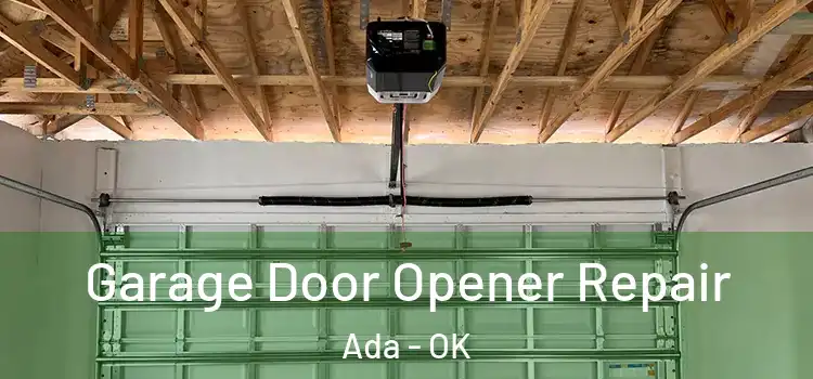  Garage Door Opener Repair Ada - OK