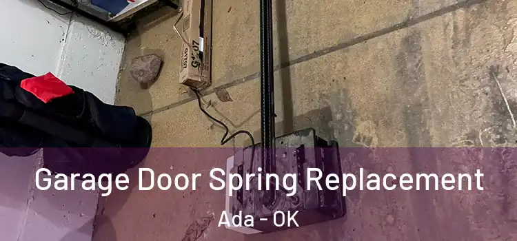  Garage Door Spring Replacement Ada - OK