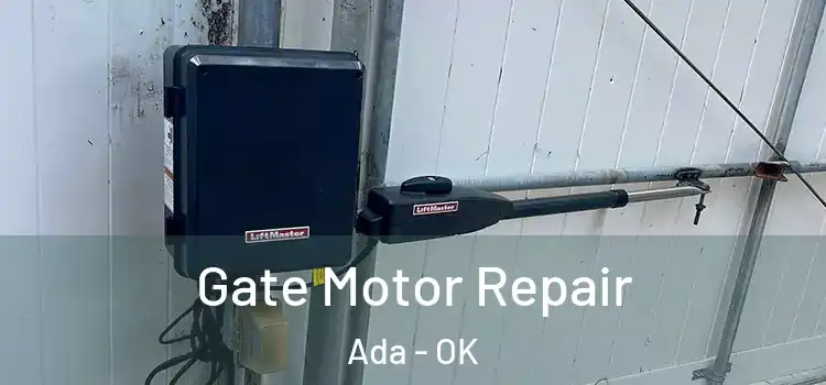 Gate Motor Repair Ada - OK