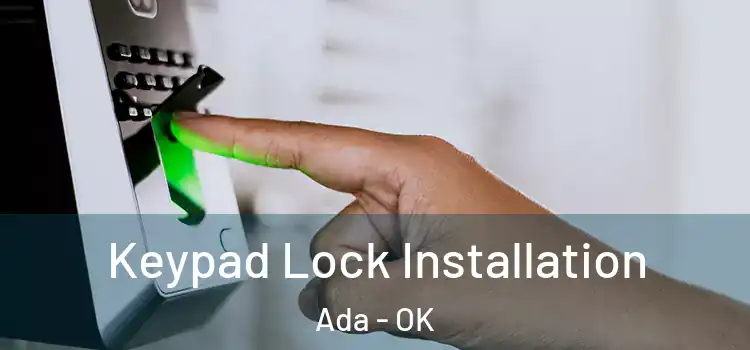  Keypad Lock Installation Ada - OK